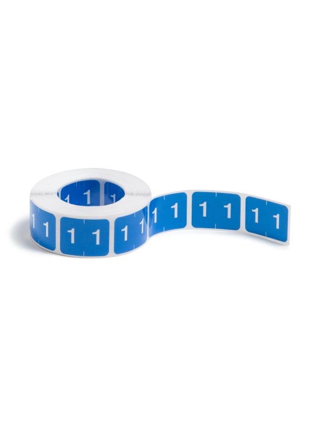 DCCRN Color-Coded Numeric Labels - Rolls