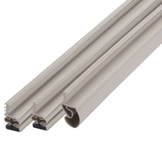 01610 - Beige Vinyl with Magnetic Strip Top and Sides Door Seal Kit for Steel Doors