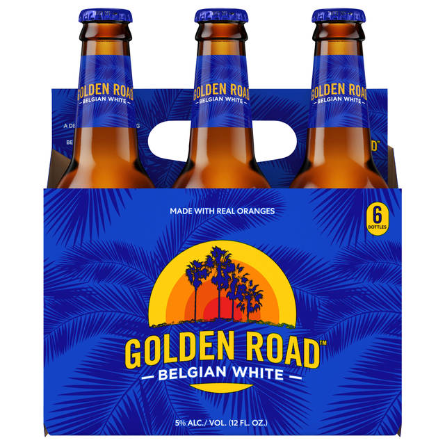 Golden Road Belgian White Beer 6 - 12 fl oz Bottles