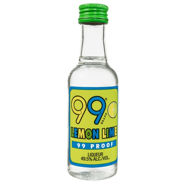 99 Schnapps Lemon Lime Plastic 10/12PK 50ML