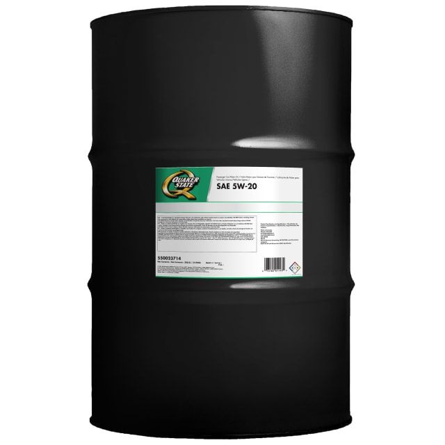Quaker State 5W-20 Motor Oil, 55 Gallon Drum