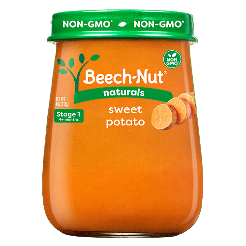 Beech-Nut Süßkartoffel Babygläschen 4oz – 100% natürliche Beikost für sommerliche Familienausflüge