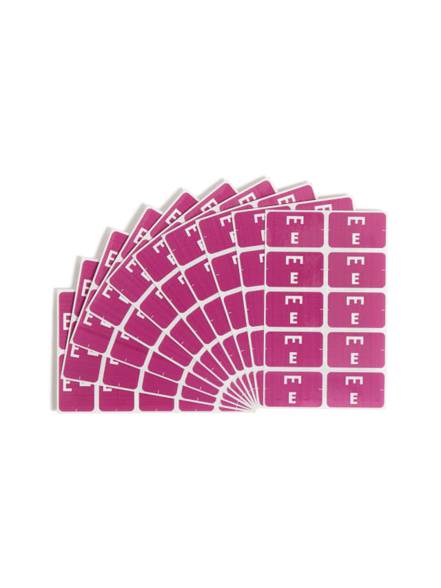 AlphaZ® ACCS Color Coded Alphabetic Labels - Sheets