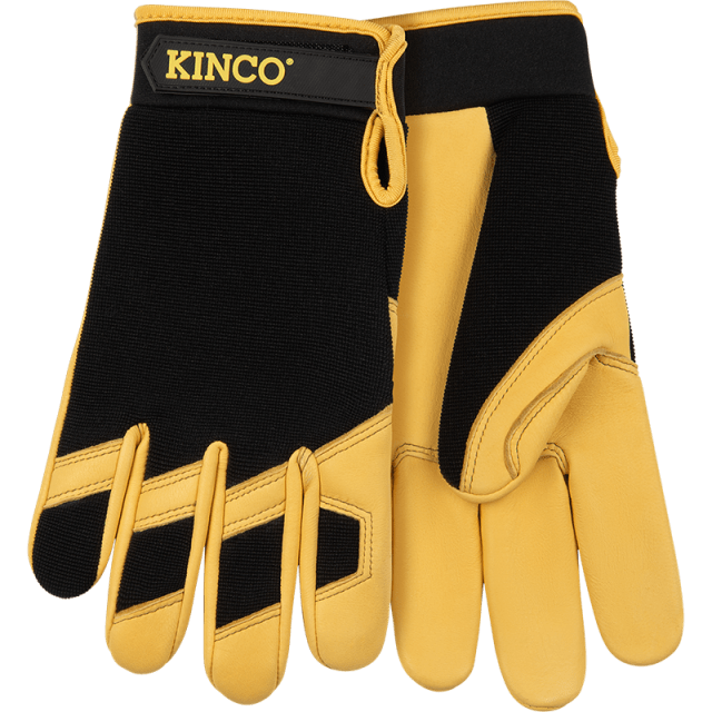 KincoPro™ Premium Grain Deerskin & Synthetic Hybrid with Pull-Strap