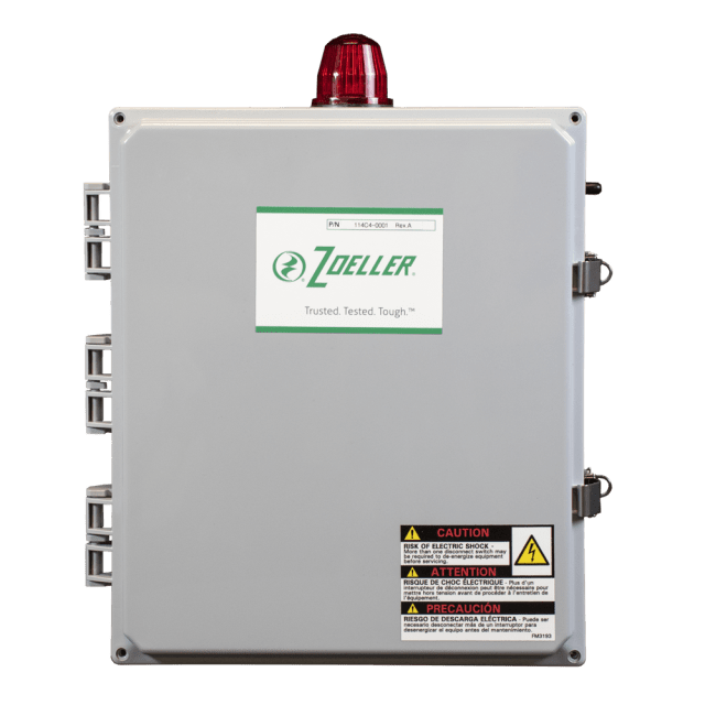 Zoeller 114F4-0001 Simplex Pivot Pro Control Panel, 9-14 Amps, 3 Ph, 200/230/460 V