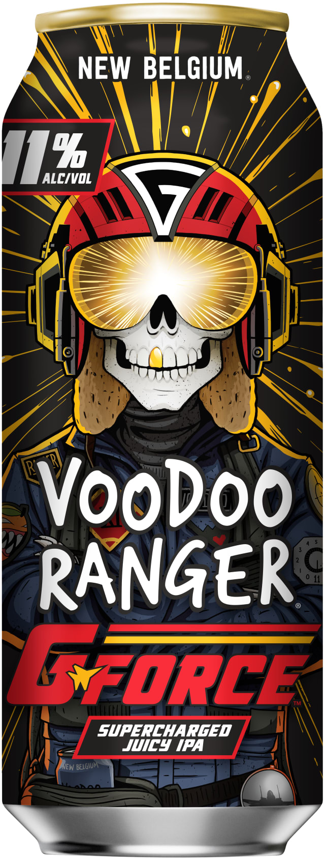 Voodoo Ranger G-Force Supercharged Juicy IPA, 19.2 fl oz Can