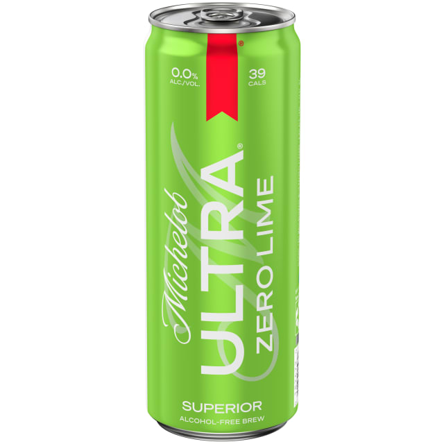 Michelob ULTRA ZERO Lime Non-Alcoholic American Lager Beer 12 fl oz Can