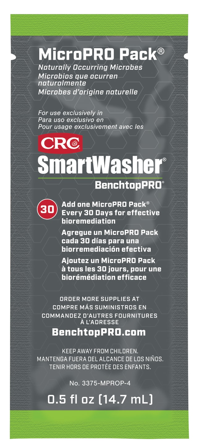 SmartWasher BenchtopPro MicroPro Pack 4X.5OZ