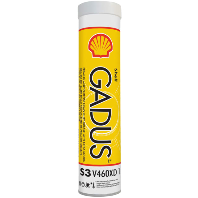 Shell Gadus S3 V460XD 1 Multipurpose Grease, 14.1 Ounce