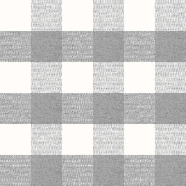 Buffalo Check Grey Peel &amp; Stick Mural