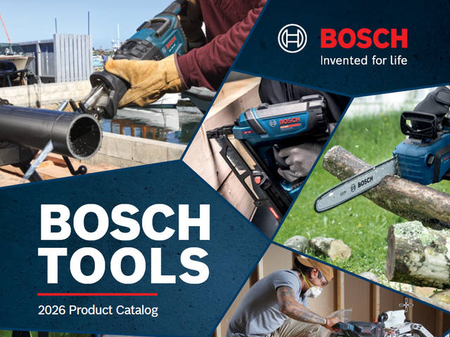 **Bosch 2026 Digital Product Catalog**