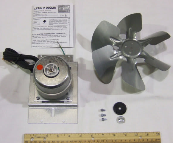 MOTOR FAN ASSY EVAP. GIII CCW