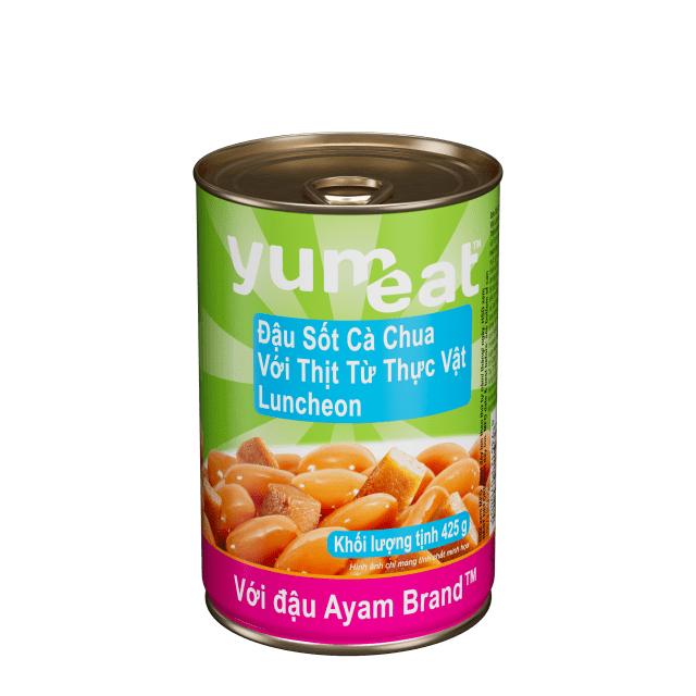 Baked Beans with Plant Based Luncheon Meat 24x425g