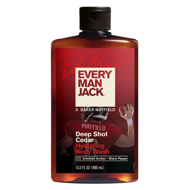 Every Man Jack Deep Shot Cedar Body Wash - 13.5 fl oz