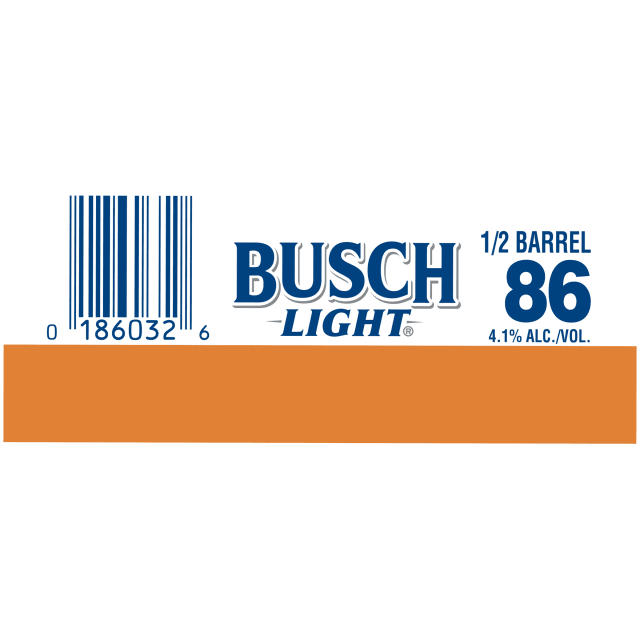 Busch Light® Beer, 15.5 gal Keg