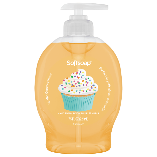 Softsoap Limited Edition Liquid Hand Soap, Vanilla Cupcake Scent, 7.5 fl oz