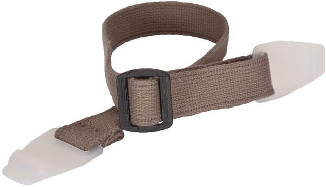 Chinstrap, 2-pt, 3/4" cotton webbing, attached to suspension, 10 pack