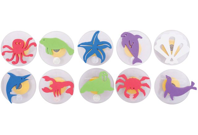 Giant Stampers - Sea Creatures - Set of 10