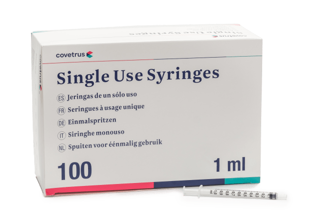 3-Part Syringes, Luer Centric
