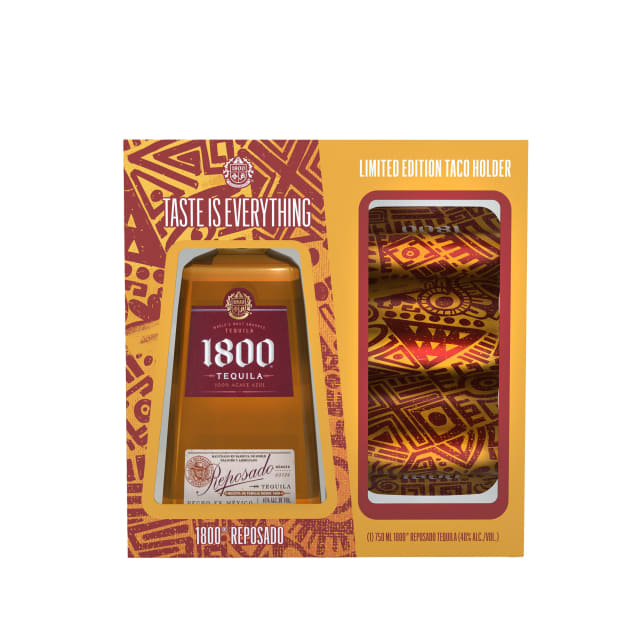 1800 Tequila Reposado W/taco Holder 6B 750ML
