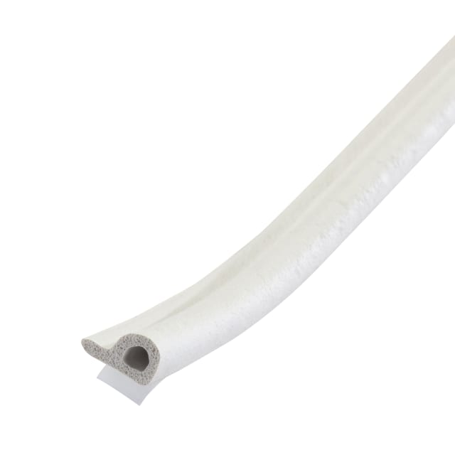 02576 - 7/32 in. x 3/8 in. x 17 ft. White Premium Rubber Window Seal for Small Gaps
