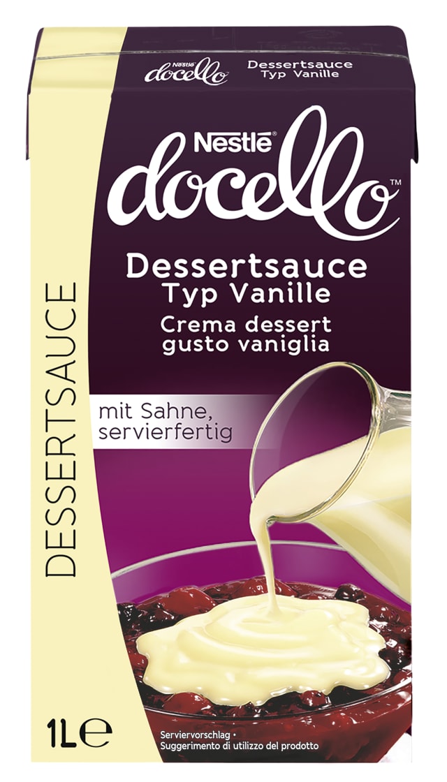 NESTLE DOCELLO Dessertsauce Typ Vanille 1 Liter