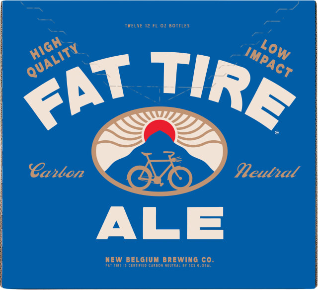 Fat Tire Ale Beer, 12 Pack, 12 fl oz Bottles