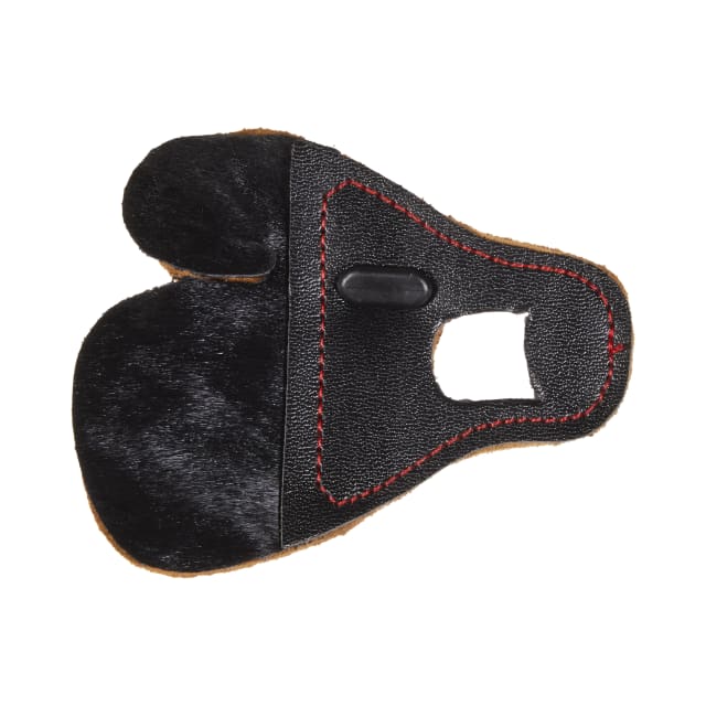 Pulse™ Premium No Pinch Archery Finger Tab, Black