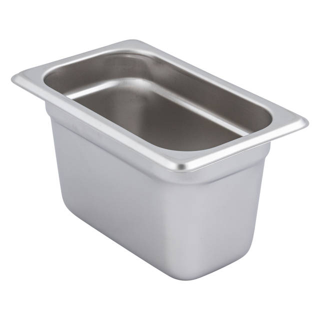 Adcraft 24 Gauge Ninth Size Steam Table Pan