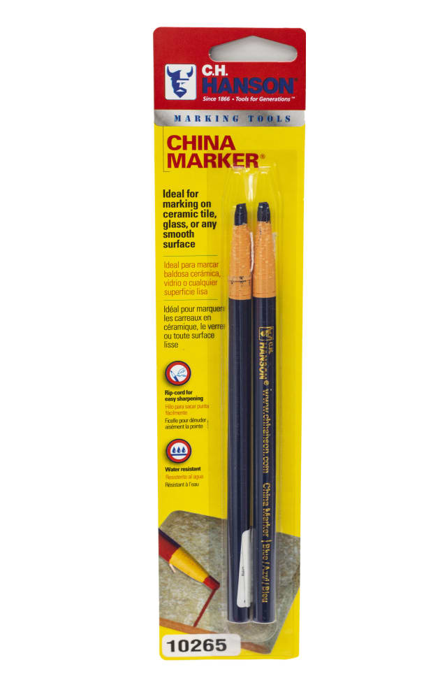 El Marko® China Marker-Blue 2Pcs. Carded
