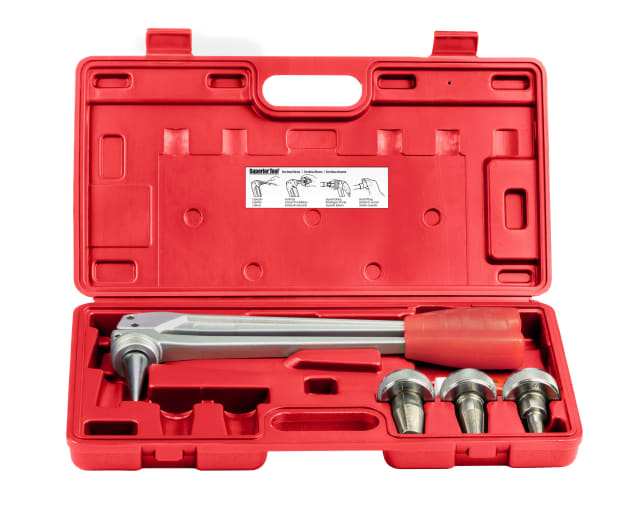 PEX Pipe Expansion Tool Kit- 1/2", 3/4", 1"