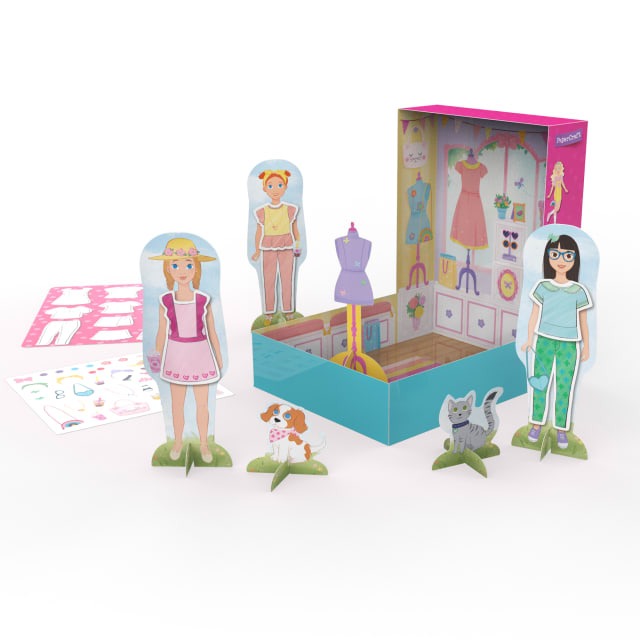 PaperCraft Sweet Boutique Paper Doll Set