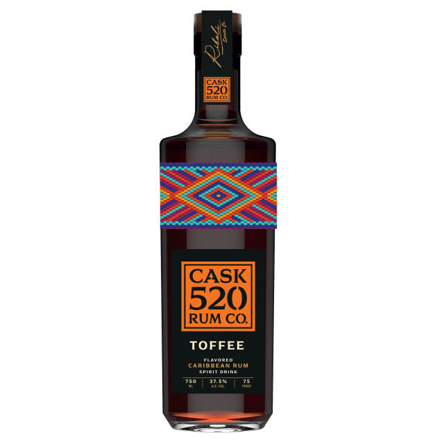 Cask 520 Toffee Flavored Caribbean Rum 750 ml [PRELIM]