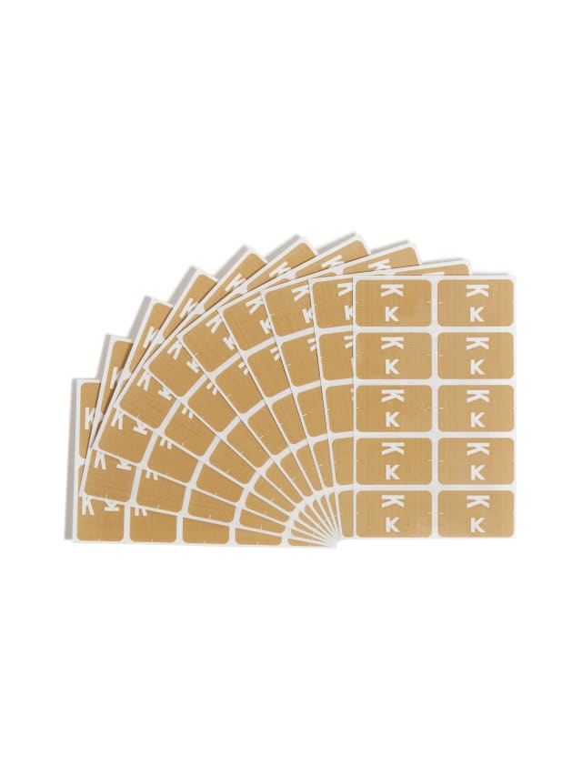 AlphaZ® ACCS Color Coded Alphabetic Labels - Sheets