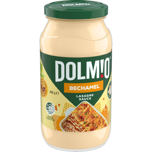 DOLMIO Pasta Sauce Bechamel Lasagne 490g Jar
