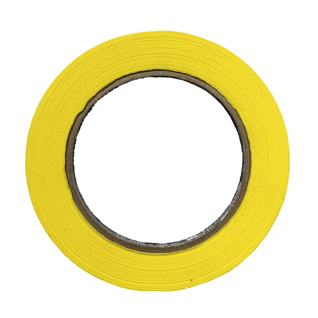 Fita de mascaramento amarela automotiva de alto desempenho 3M™, 18 mm x 40 m, 96 rolos/caixa