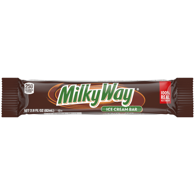 MILKY WAY Chocolatey Ice Cream Bar with Caramel and a Milk Chocolatey Coating, 2.8 Oz