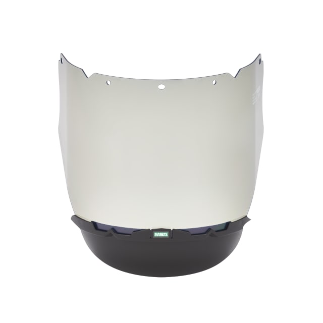 V-Gard Visor, PC, Arc-Rated (Special Purpose Tint), Molded, (8"x 17.25"x .065"), Use w/designated V-Gard Chin Protector