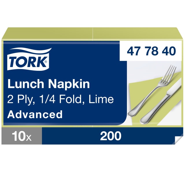 Tork Lime Lunch Napkin