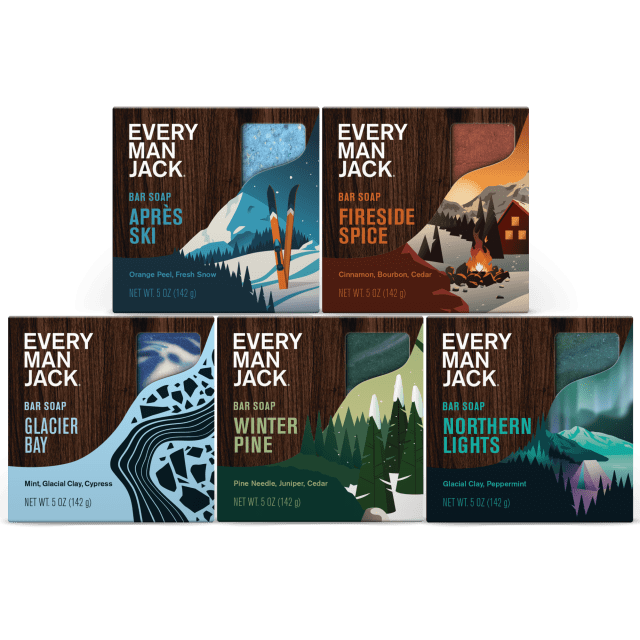 Every Man Jack Assorted Bar Soap - 5 oz - 5