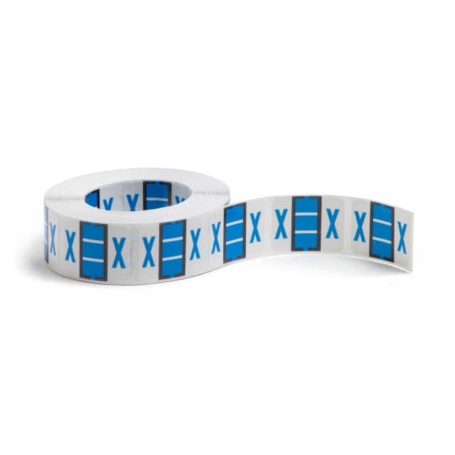 BCCR Bar Style Color-Coded Alphabetic Labels, A-Z Rolls