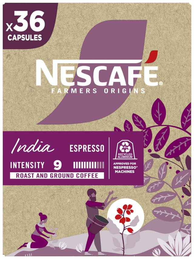 NESCAFE FARMERS ORIGINS Espresso Lungo Approved for Nespresso Machines 36 Capsule 158,4g