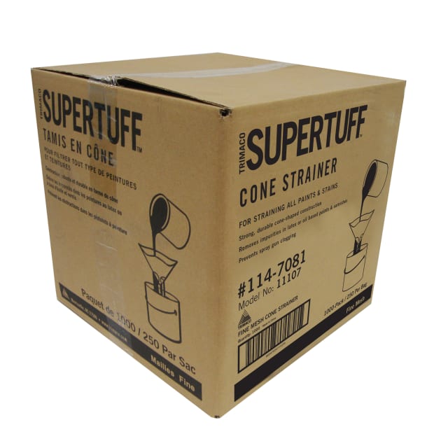 SuperTuff® Cone Strainer, Fine Mesh
