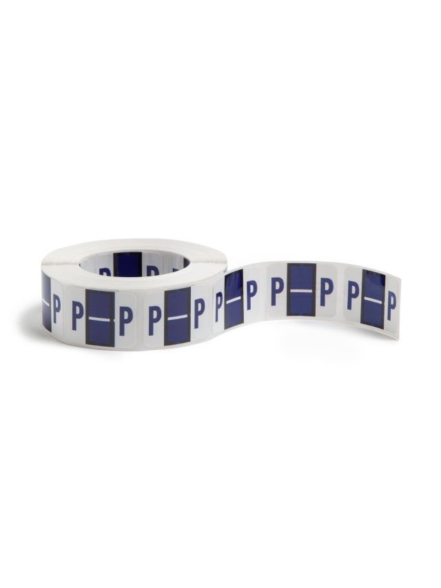 BCCR Bar Style Color-Coded Alphabetic Labels, A-Z Rolls
