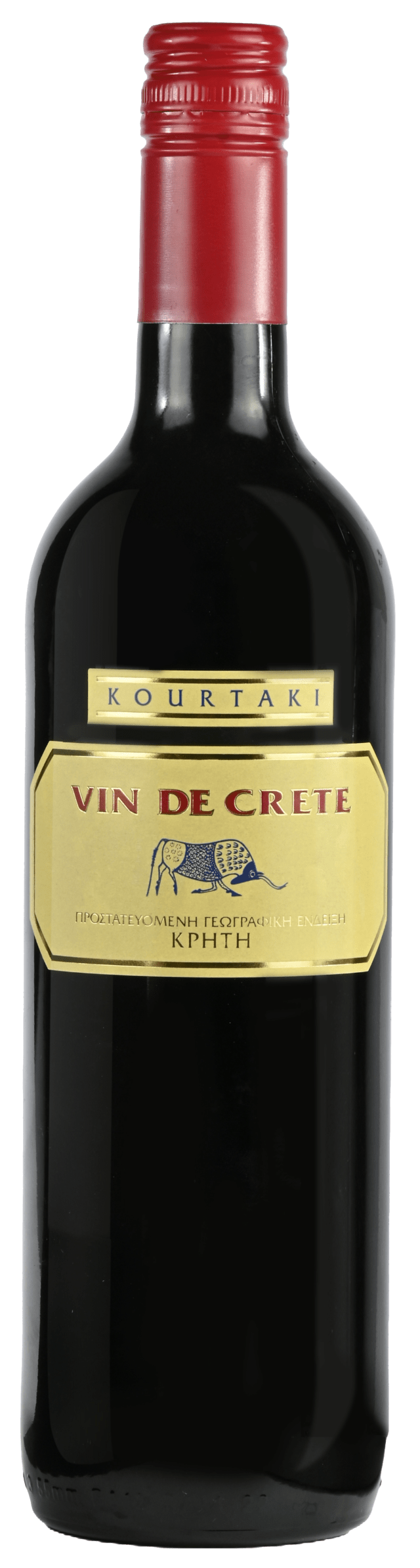 Vin de Crete Red 12pk 750ml 24 PRF GLS