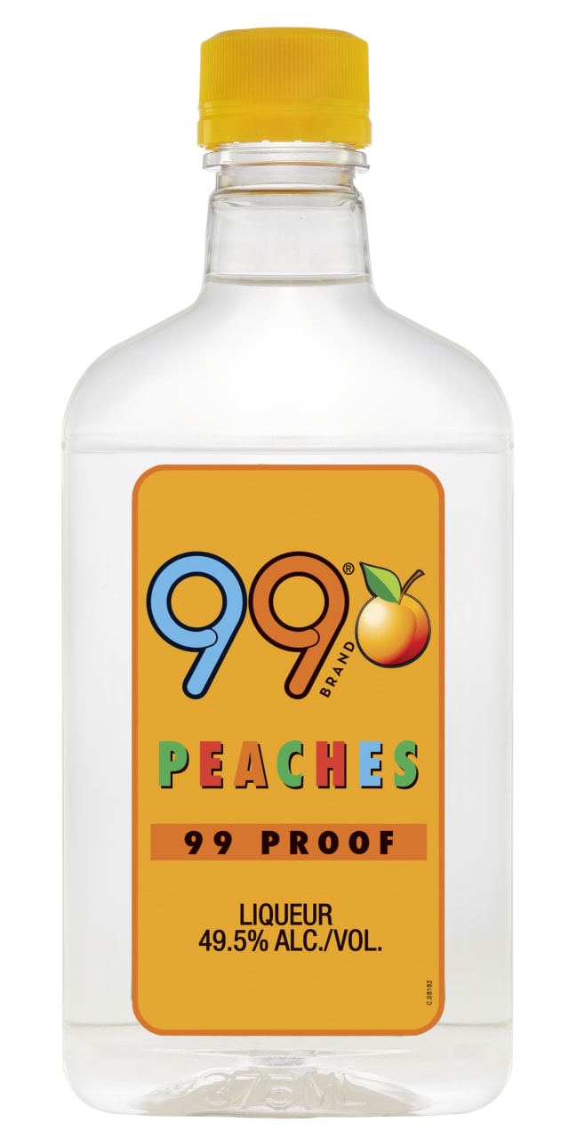 99 Schnapps Peaches Plastic 375ML