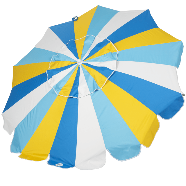 7' 20 Panel Umbrella With Integrated Sand Anchor