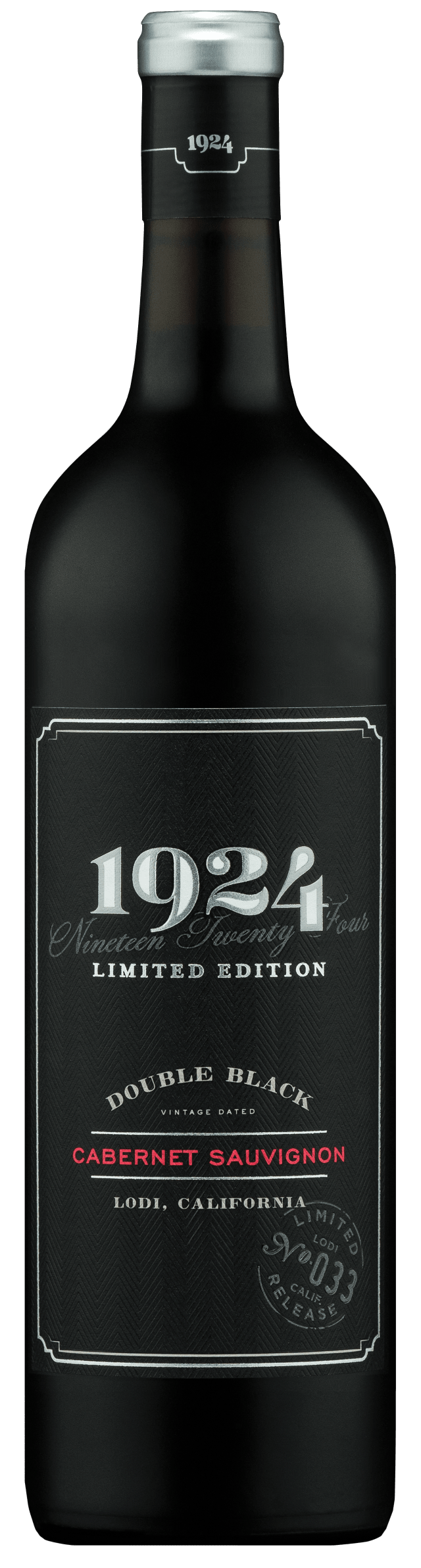 1924, Cabernet Sauvignon, Lodi California, Red Wine, 750 ml