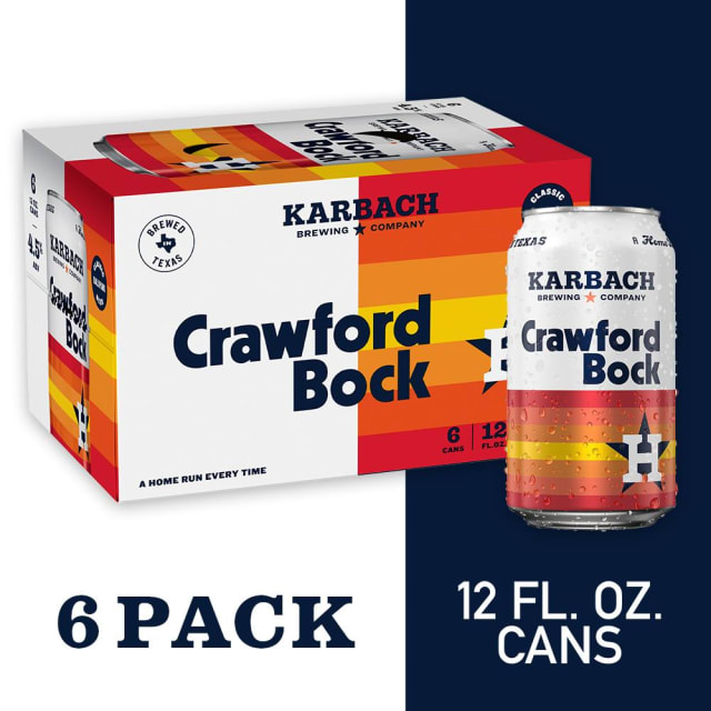 Karbach Brewing Company Crawford Bock Beer 6 - 12 fl oz Cans