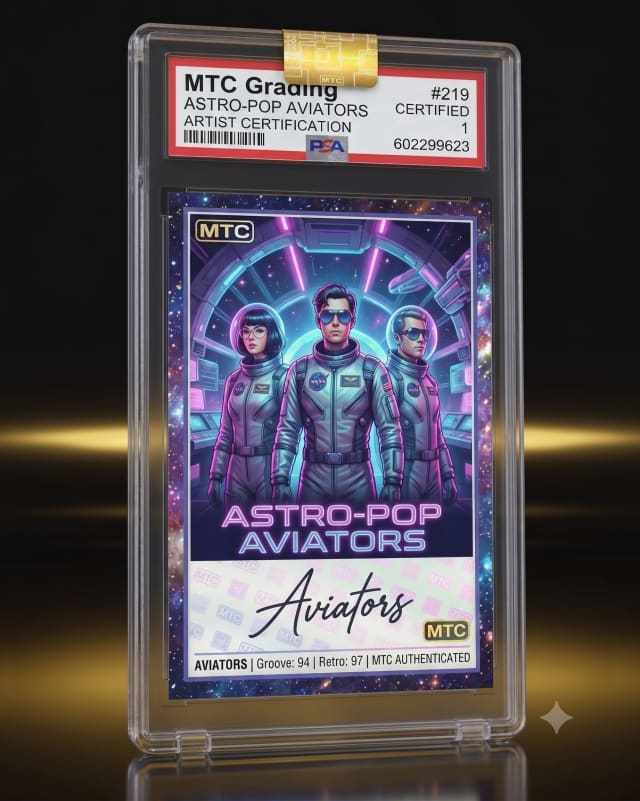 Astro-Pop Aviators Trading Card